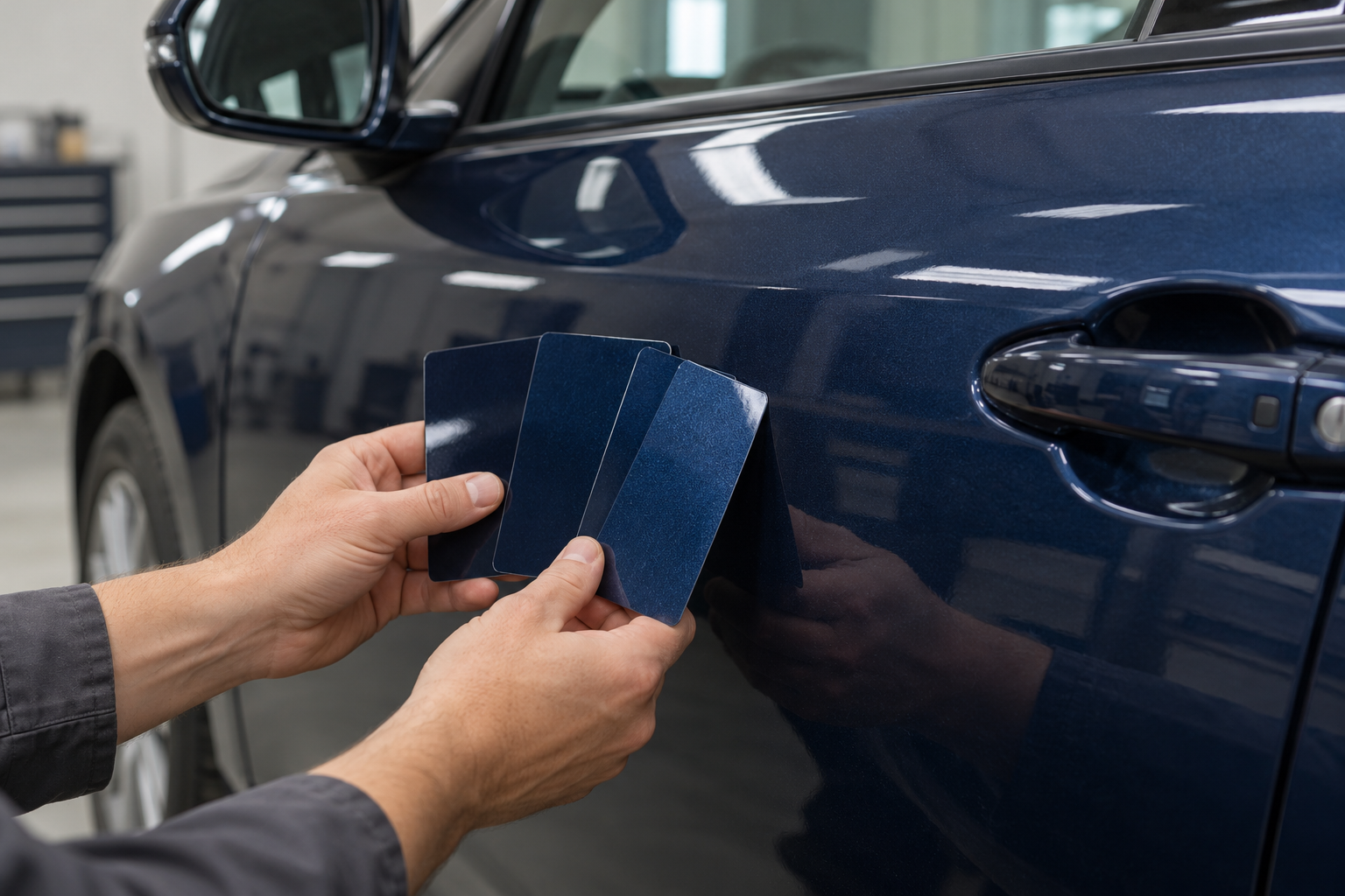 Autolak op kleur bij schadeherstel: hoe werkt dat?